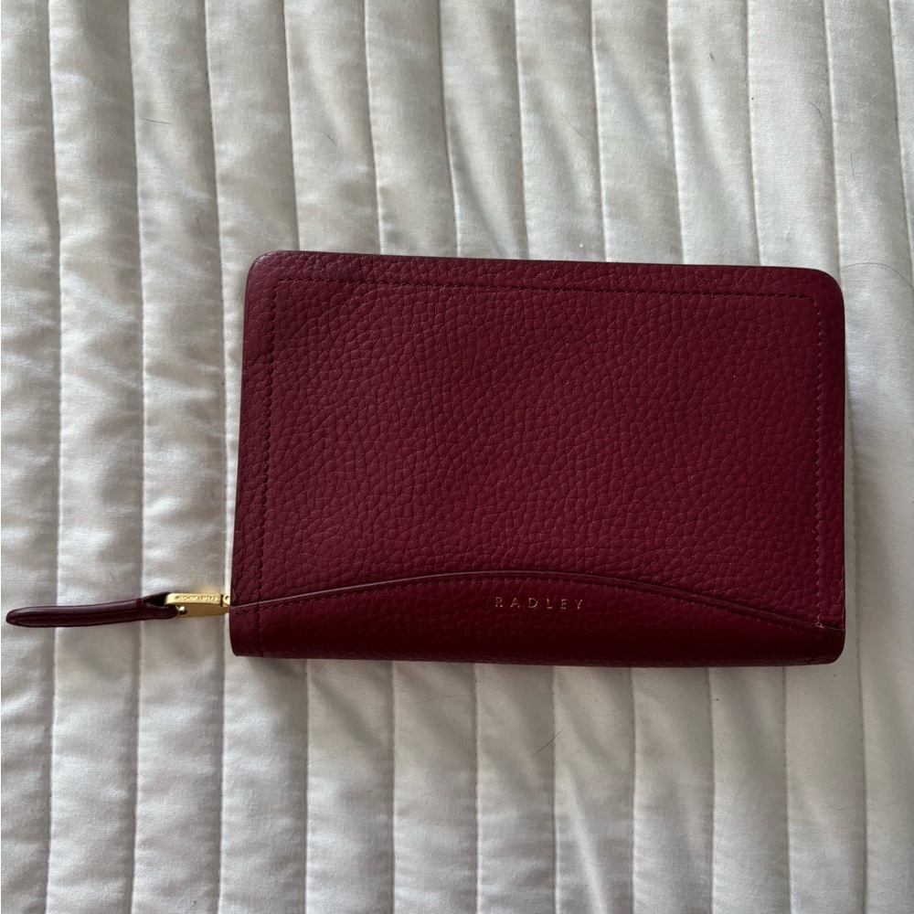 RADLEY LONDON Deep Red Leather Wallet